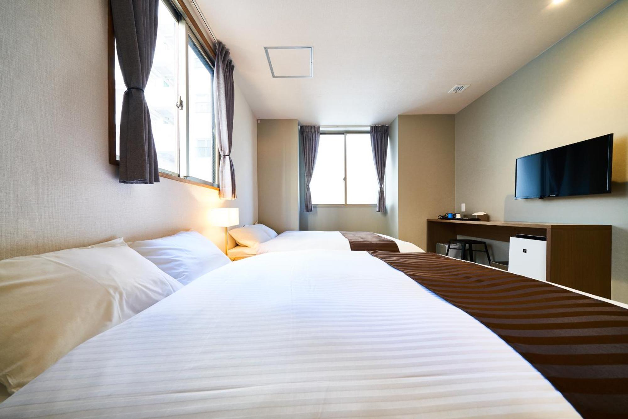 &And Hostel Shinsaibashi East Ōsaka Rom bilde