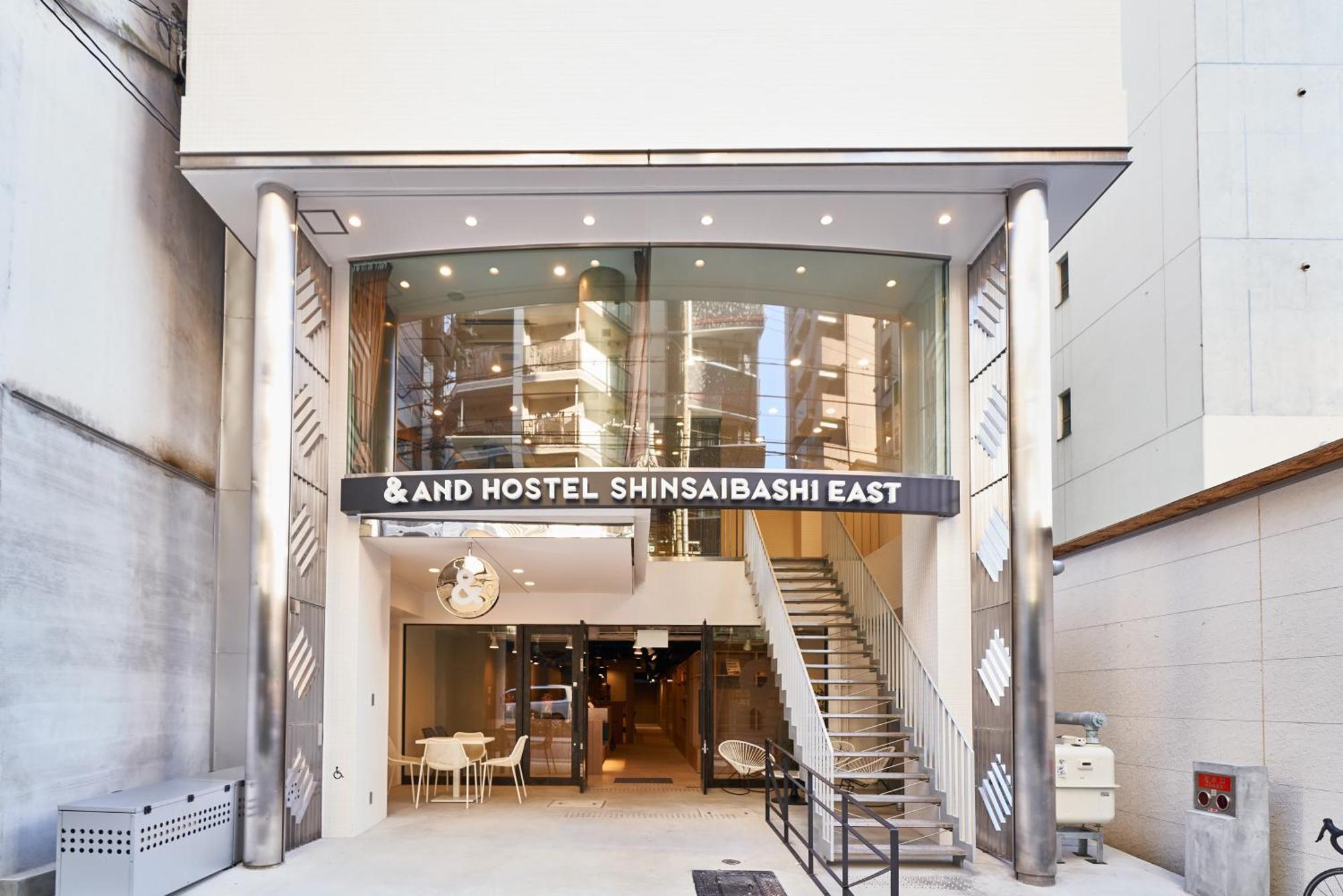 &And Hostel Shinsaibashi East Ōsaka Eksteriør bilde