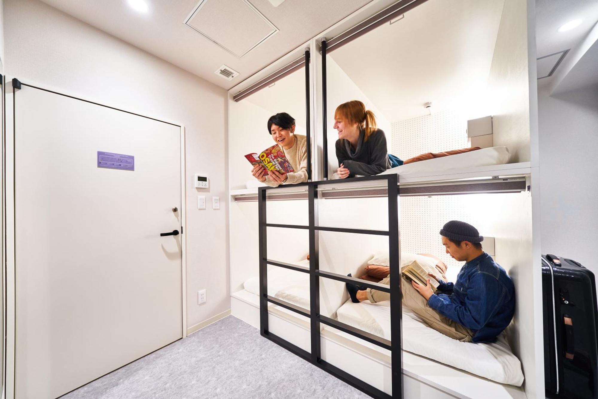 &And Hostel Shinsaibashi East Ōsaka Eksteriør bilde