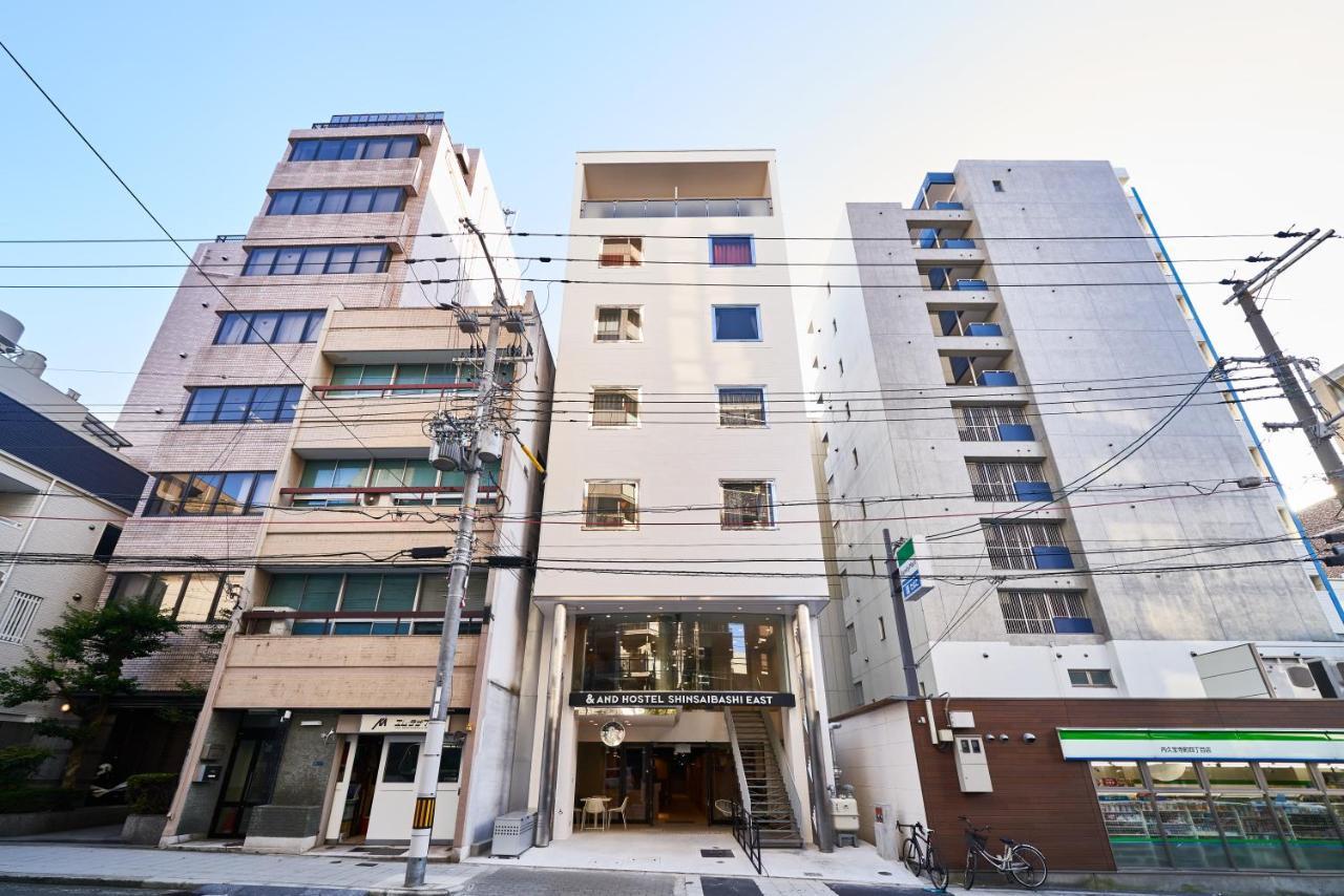 &And Hostel Shinsaibashi East Ōsaka Eksteriør bilde